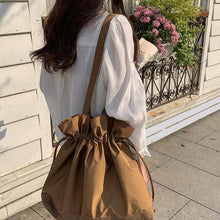 画像をギャラリービューアに読み込む, シンプルな韓国風巾着リュック 大容量リュック 大容量 レジャー 学生 通勤 旅行