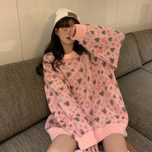 画像をギャラリービューアに読み込む, 防寒防風ゆったりシンプルトップスニットセーター韓国風 秋冬レデイーズ