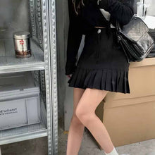 画像をギャラリービューアに読み込む, 新しいプリーツスカートファッション気質ハイウエストオールマッチミニスカート