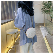 画像をギャラリービューアに読み込む, 肩掛けバッグ貝模様ショルダーババッグレデイーズ韓国風シェルデザイン