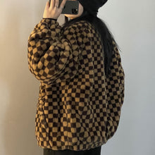 画像をギャラリービューアに読み込む, ストリート厚手ハイネックもこもこアウタージャケットふわふわレディース