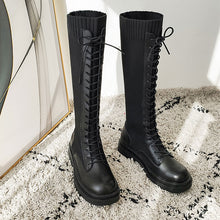 画像をギャラリービューアに読み込む, カジュアルロングブーツ ブーツレディースおしゃれブーツ 韓国系