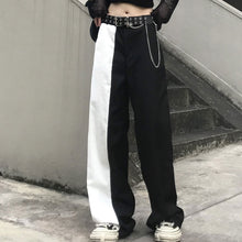 画像をギャラリービューアに読み込む, ストリート系かっこいい切り替えロングパンツダンスパンツ