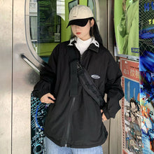 画像をギャラリービューアに読み込む, 原宿系ストリート系ブルゾン リバーシブル 牛柄動物柄コートジャケット