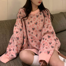 画像をギャラリービューアに読み込む, 防寒防風ゆったりシンプルトップスニットセーター韓国風 秋冬レデイーズ