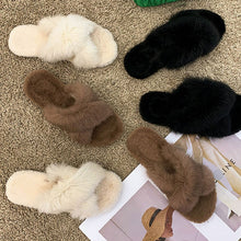 画像をギャラリービューアに読み込む, もこもこ オシャレスリッパ 可愛い冬レデイーズ
