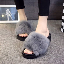 画像をギャラリービューアに読み込む, ファーサンダル厚底サンダルスリッパ レディース 歩きやすい