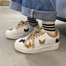 画像をギャラリービューアに読み込む, 歩きやすいラテカラーストリングスニーカーシューズ レディース