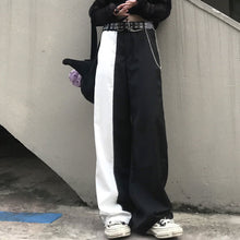 画像をギャラリービューアに読み込む, ストリート系かっこいい切り替えロングパンツダンスパンツ