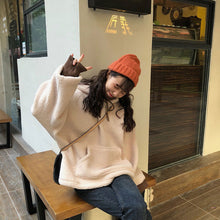 画像をギャラリービューアに読み込む, 可愛いオシャレハイネックボアパーカー韓国系ガーリー