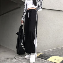 画像をギャラリービューアに読み込む, ジップジャージズボンボトムスロングパンツHIPHOPダンスストリート