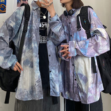 画像をギャラリービューアに読み込む, シャツ 切り替え バイカラーブラウ 個性 トップス原宿系 ダンス服