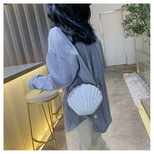 画像をギャラリービューアに読み込む, 肩掛けバッグ貝模様ショルダーババッグレデイーズ韓国風シェルデザイン