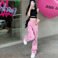 画像をギャラリービューアに読み込む, ストリート系原宿系カーゴパンツダンス洋服個性派 パンツロングパンツ