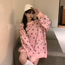 画像をギャラリービューアに読み込む, 防寒防風ゆったりシンプルトップスニットセーター韓国風 秋冬レデイーズ