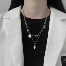 画像をギャラリービューアに読み込む, おしゃれネットペアマグネットハートネックレスセット