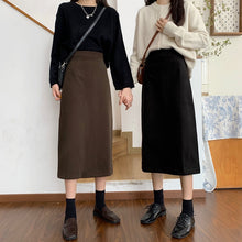 画像をギャラリービューアに読み込む, 無地気質スカート通勤レデイーズ韓国風