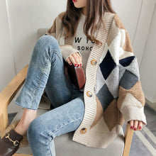 画像をギャラリービューアに読み込む, レディースファッションニット気質カーディガン