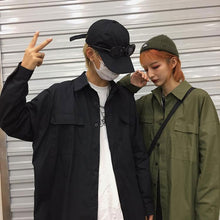 画像をギャラリービューアに読み込む, 原宿風BF風レトロ大きいサイズコートトップスレデースメンズファッションストリート系