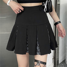 画像をギャラリービューアに読み込む, 原宿系ヒョウ柄オシャレストリート系かっこいいAラインスカートレデイース