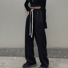 画像をギャラリービューアに読み込む, 原宿系 ボトムスヴィンテージカジュアル ゆったりロングパンツレディース