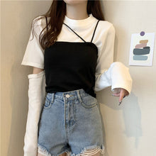 画像をギャラリービューアに読み込む, セットアップ着痩せ 可愛いプルオーバー カジュアル長袖シャツ