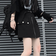 画像をギャラリービューアに読み込む, 原宿系かわいいオシャレストリート系かっこいいAラインスカートレデイース