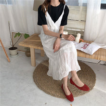 画像をギャラリービューアに読み込む, キャミソールワンピ―スカジュアル ワンピ―スレデイース韓国系