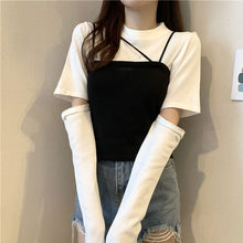 画像をギャラリービューアに読み込む, セットアップ着痩せ 可愛いプルオーバー カジュアル長袖シャツ