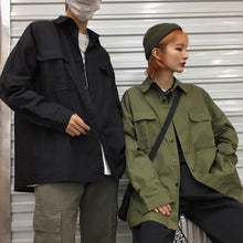 画像をギャラリービューアに読み込む, 原宿風BF風レトロ大きいサイズコートトップスレデースメンズファッションストリート系