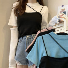 画像をギャラリービューアに読み込む, セットアップ着痩せ 可愛いプルオーバー カジュアル長袖シャツ