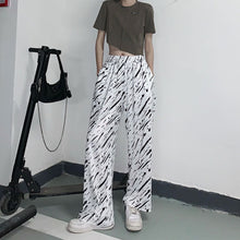 画像をギャラリービューアに読み込む, ストリートカジュアルハイウエストパンツレデイース原宿系