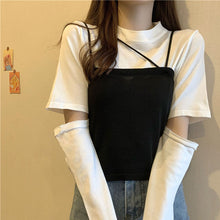 画像をギャラリービューアに読み込む, セットアップ着痩せ 可愛いプルオーバー カジュアル長袖シャツ