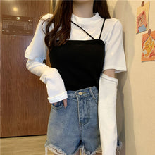 画像をギャラリービューアに読み込む, セットアップ着痩せ 可愛いプルオーバー カジュアル長袖シャツ