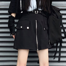 画像をギャラリービューアに読み込む, 原宿系かわいいオシャレストリート系かっこいいAラインスカートレデイース