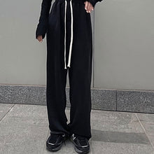 画像をギャラリービューアに読み込む, 原宿系 ボトムスヴィンテージカジュアル ゆったりロングパンツレディース