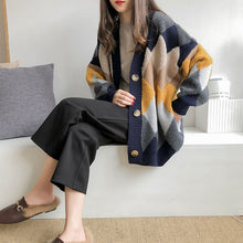 画像をギャラリービューアに読み込む, レディースファッションニット気質カーディガン