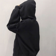 画像をギャラリービューアに読み込む, レトロカジュアルアウターパーカー長袖 フード付き トップスガーリー