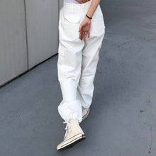画像をギャラリービューアに読み込む, カジュアルカーゴパンツ個性派ロング パンツダンス衣装