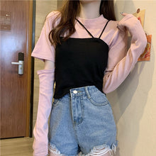 画像をギャラリービューアに読み込む, セットアップ着痩せ 可愛いプルオーバー カジュアル長袖シャツ