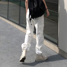 画像をギャラリービューアに読み込む, カジュアルカーゴパンツ個性派ロング パンツダンス衣装