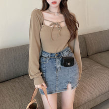 画像をギャラリービューアに読み込む, 韓国系カジュアル カーディガン長袖シャツと キャミソールかわいいセットアップ