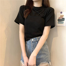 画像をギャラリービューアに読み込む, セットアップ着痩せ 可愛いプルオーバー カジュアル長袖シャツ