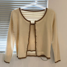 画像をギャラリービューアに読み込む, 韓国系長袖薄手ニット カーディガン & キャミソールセットアップレディス