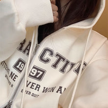 画像をギャラリービューアに読み込む, 韓国ファッションデュアル ジッパースウェットシャツパーカー原宿系ダンス洋服
