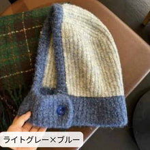 画像をギャラリービューアに読み込む, 保温帽子マフラー一体耳保護ニット帽マルチカラーオプション防寒 暖かい あったか ニットキャップ カジュアル ガーリー 韓国っぽ 可愛い 学生
