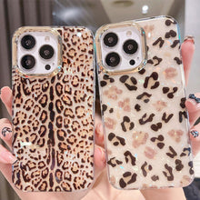 画像をギャラリービューアに読み込む, 韓国っぱヒョウ 柄 かわいいマホケース iphone14ケースiphoneケースiphone13ケース
