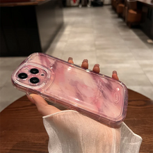 画像をギャラリービューアに読み込む, 韓国風デザインでトレンドライクに水彩画のようなおしゃれなカラーiphoneケーススマホケースシリコン ケース
