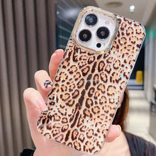 画像をギャラリービューアに読み込む, 韓国っぱヒョウ 柄 かわいいマホケース iphone14ケースiphoneケースiphone13ケース
