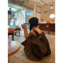 画像をギャラリービューアに読み込む, 韓国っぱロング丈 キャミワンピースカジュアルレデイーズ気質ワンピース
